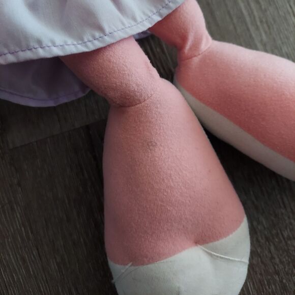 Vintage Tiny Toons Adventures Babs Bunny Pink Stuffed Plush 16" Stuffed Animal - Picture 5 of 7